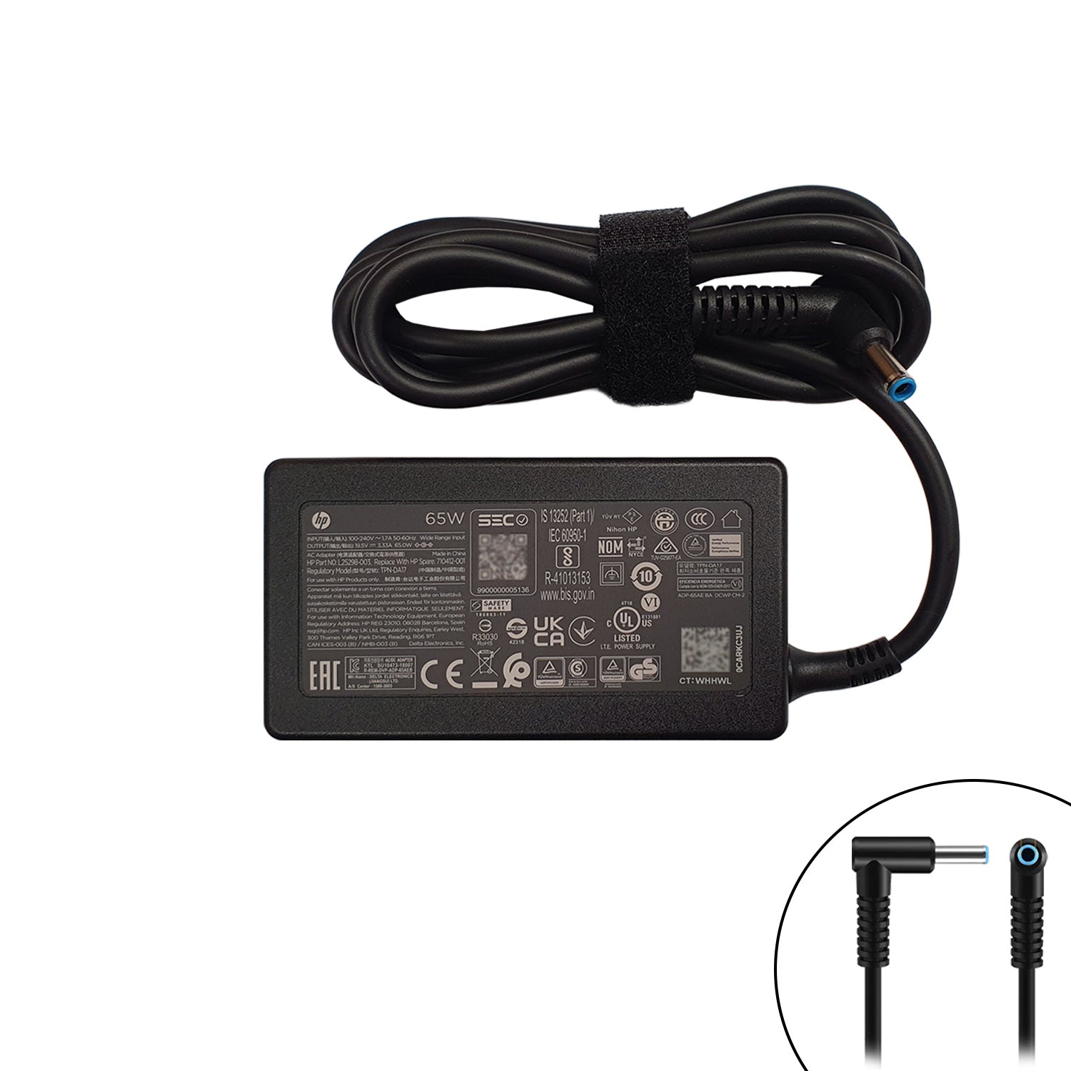 HP 15-P 15-P167CA 65W Laptop Adapter 4.5mm x 3.0mm Pin Size