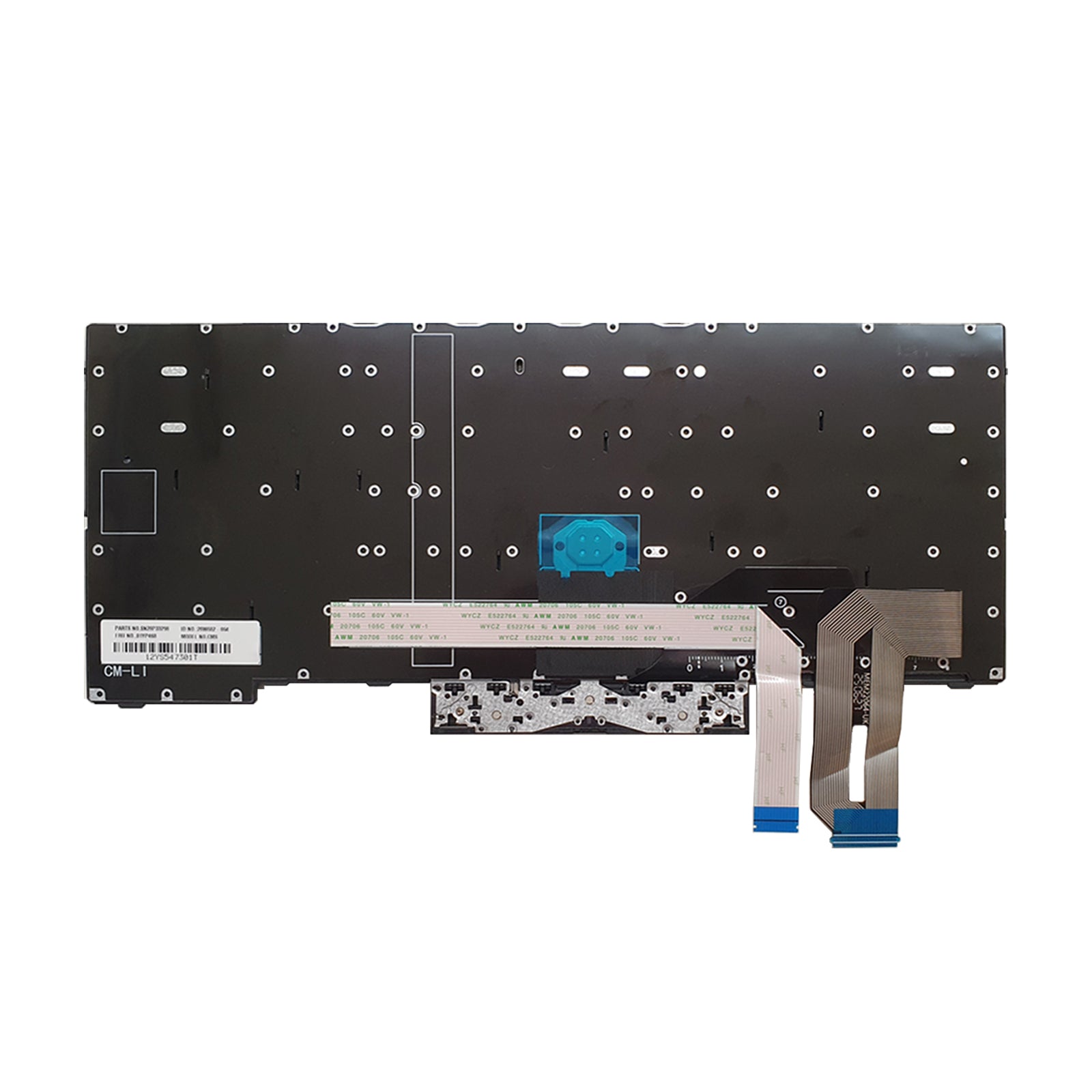 Lenovo ThinkPad E480 non-backlit keyboard replacement UK layout