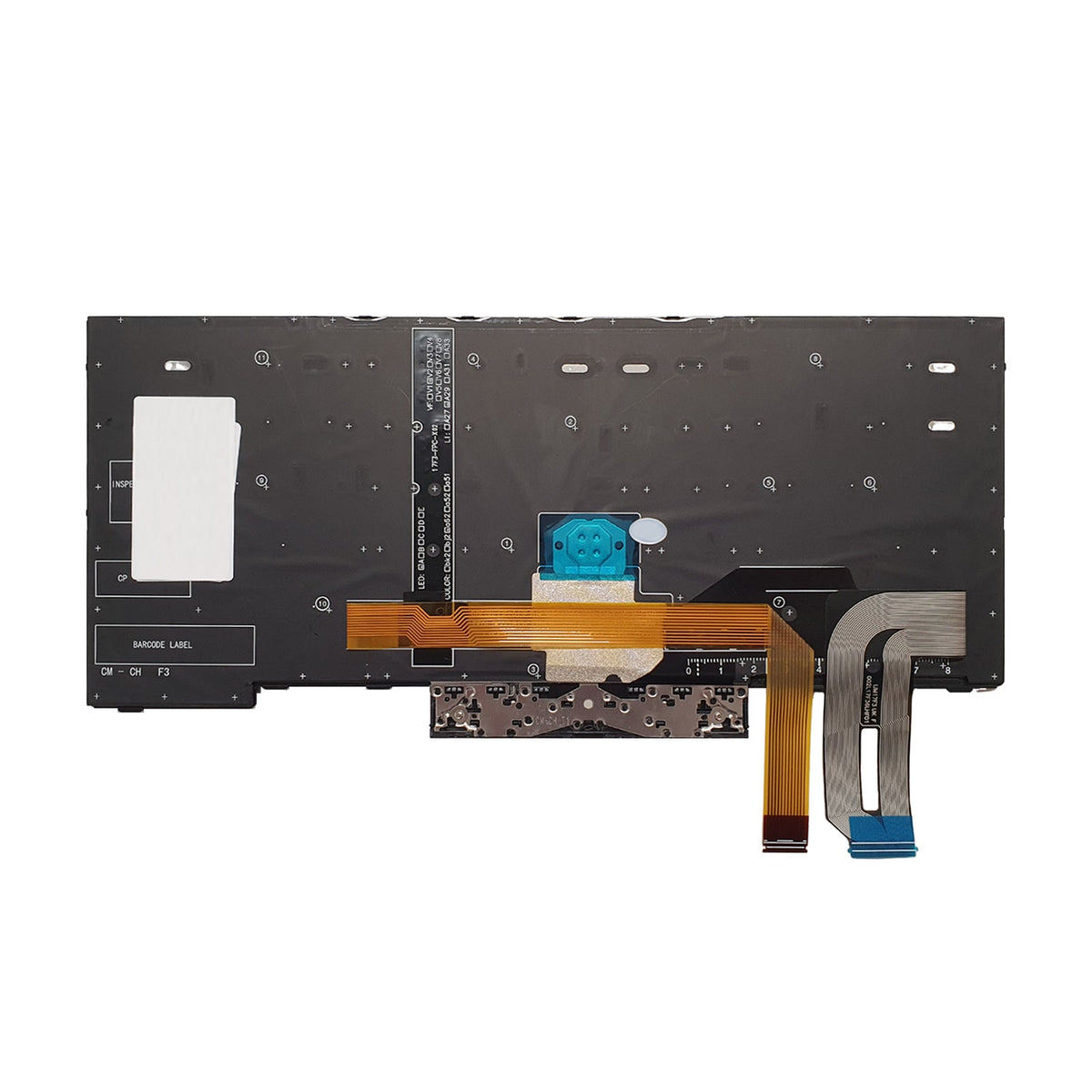 Lenovo ThinkPad T14 P14s backlit keyboard replacement detail view
