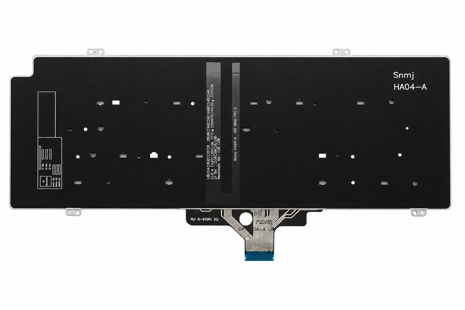 Dell Latitude 5440 Replacement Palmrest Keyboard Backlit UK Layout