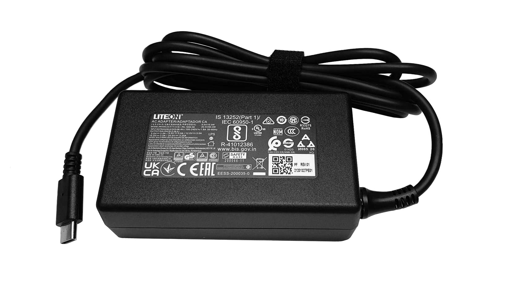 Liteon For Acer Chromebook 514 CB514-1H-C0F0 65W USB Type-C Laptop Adapter