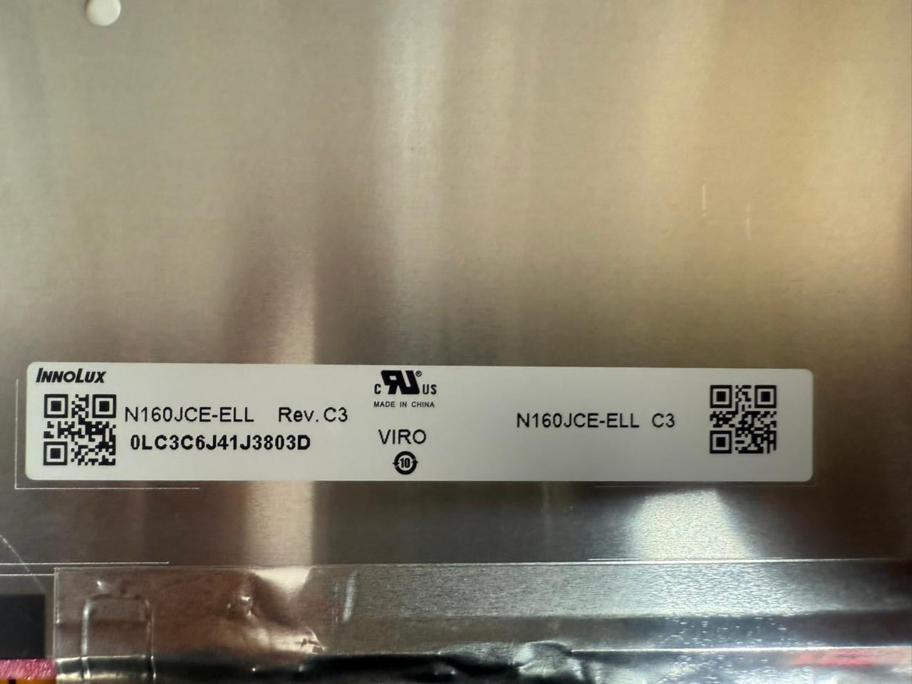 N160JCE-ELL ASUS VIVOBOOK 16 P/N M1605YA REPLACEMENT SCREEN