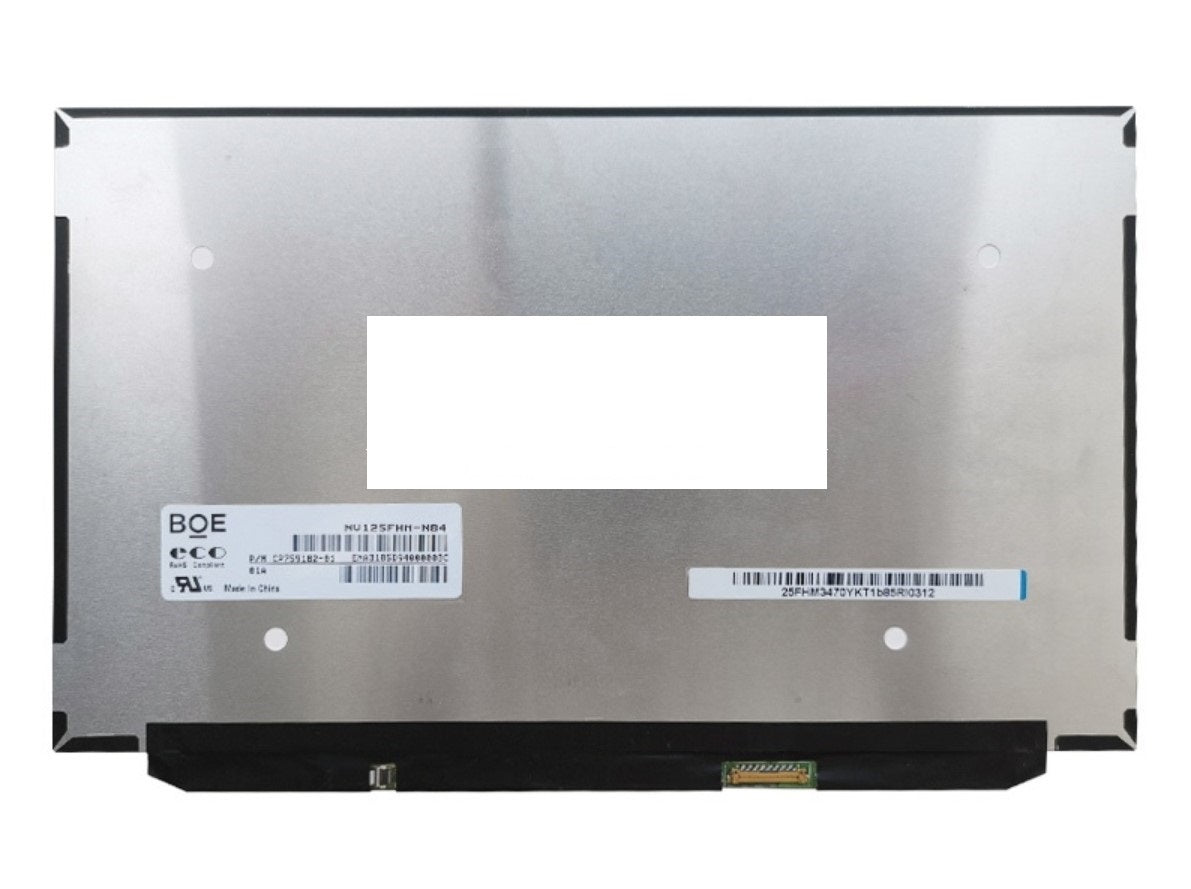 BOE-Hydis NV125FHM-N84 12.5" Laptop Screen
