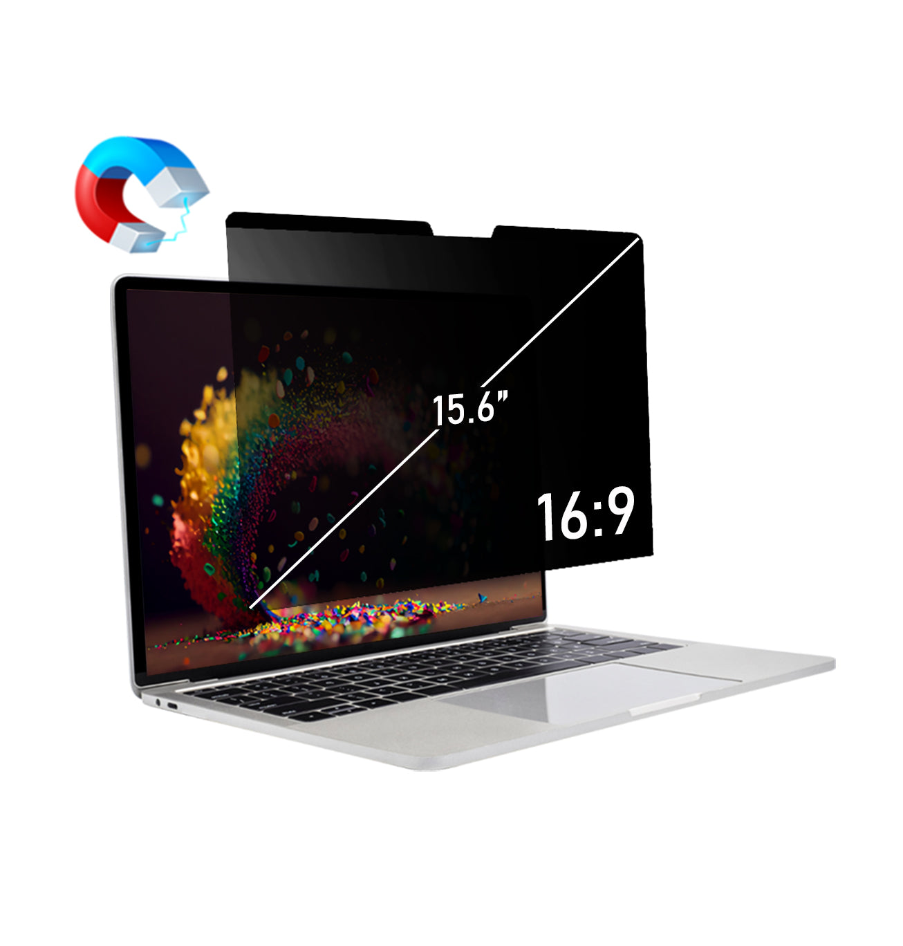 Monitor Privacy Screen MOBDIK Removable Computer Privacy Screen 23