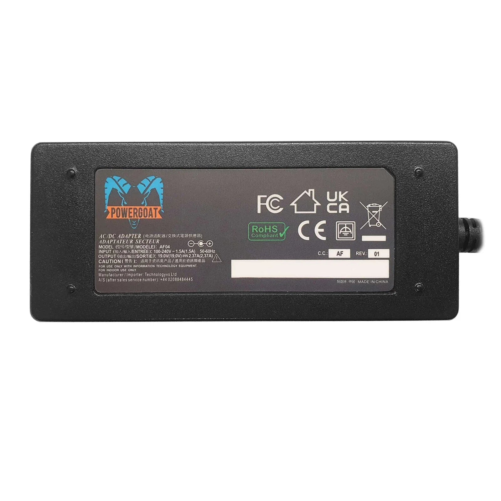 Powergoat For Acer Travelmate Spin B1 TMB118-RN-C067 45W Laptop Adapter