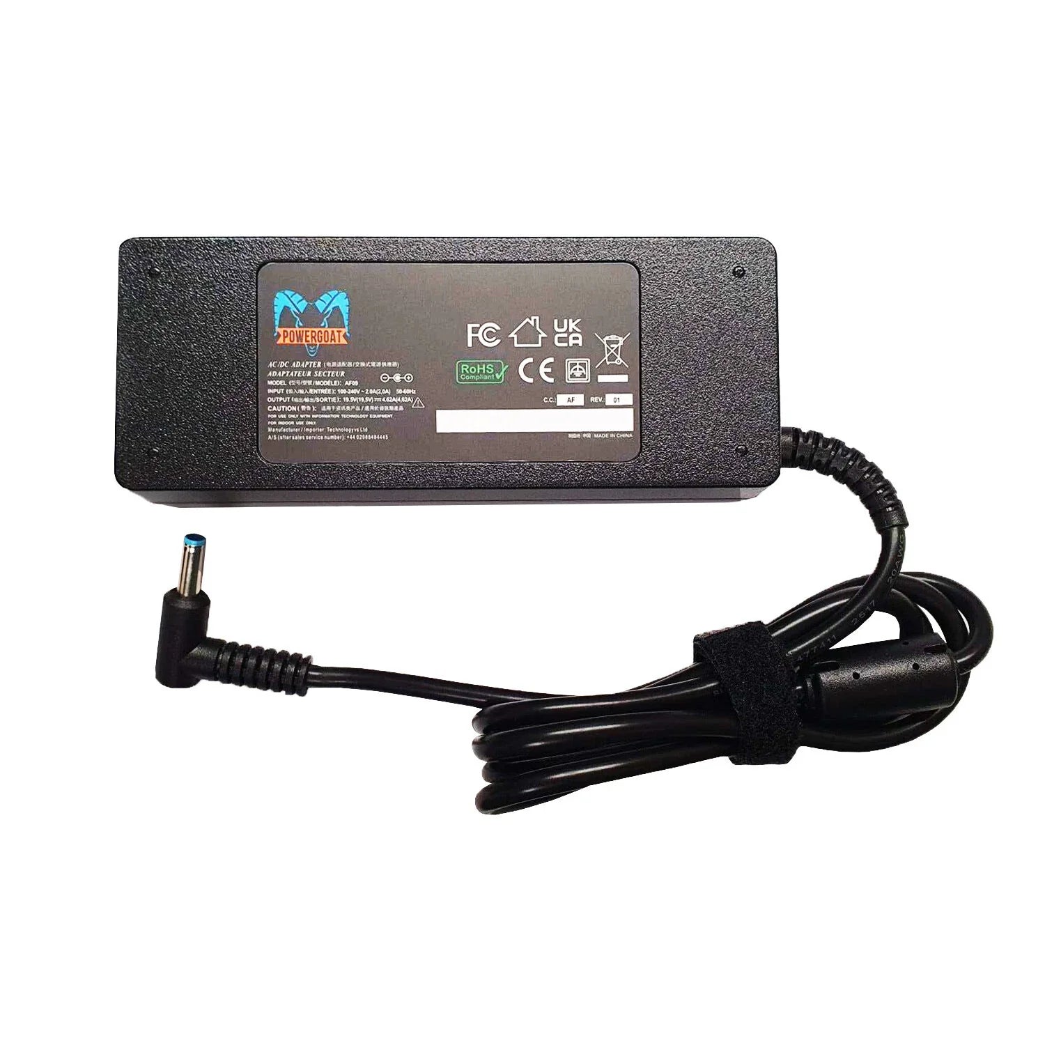 Powergoat 19.5V 4.62A 90W Laptop Adapter 4.5mm x 3.0mm Pin Size