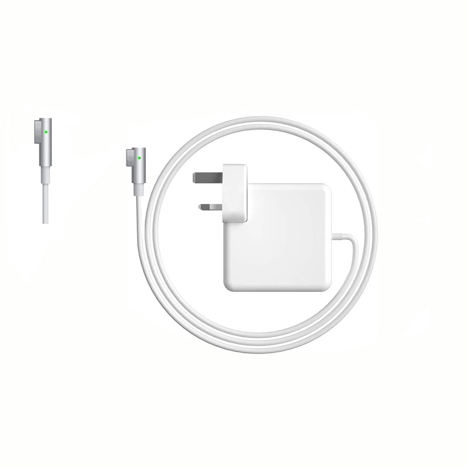 Powergoat 16.5V 3.65A 60W Laptop Adapter Apple MacBook Pro MagSafe 1 L-Shape Pin Type