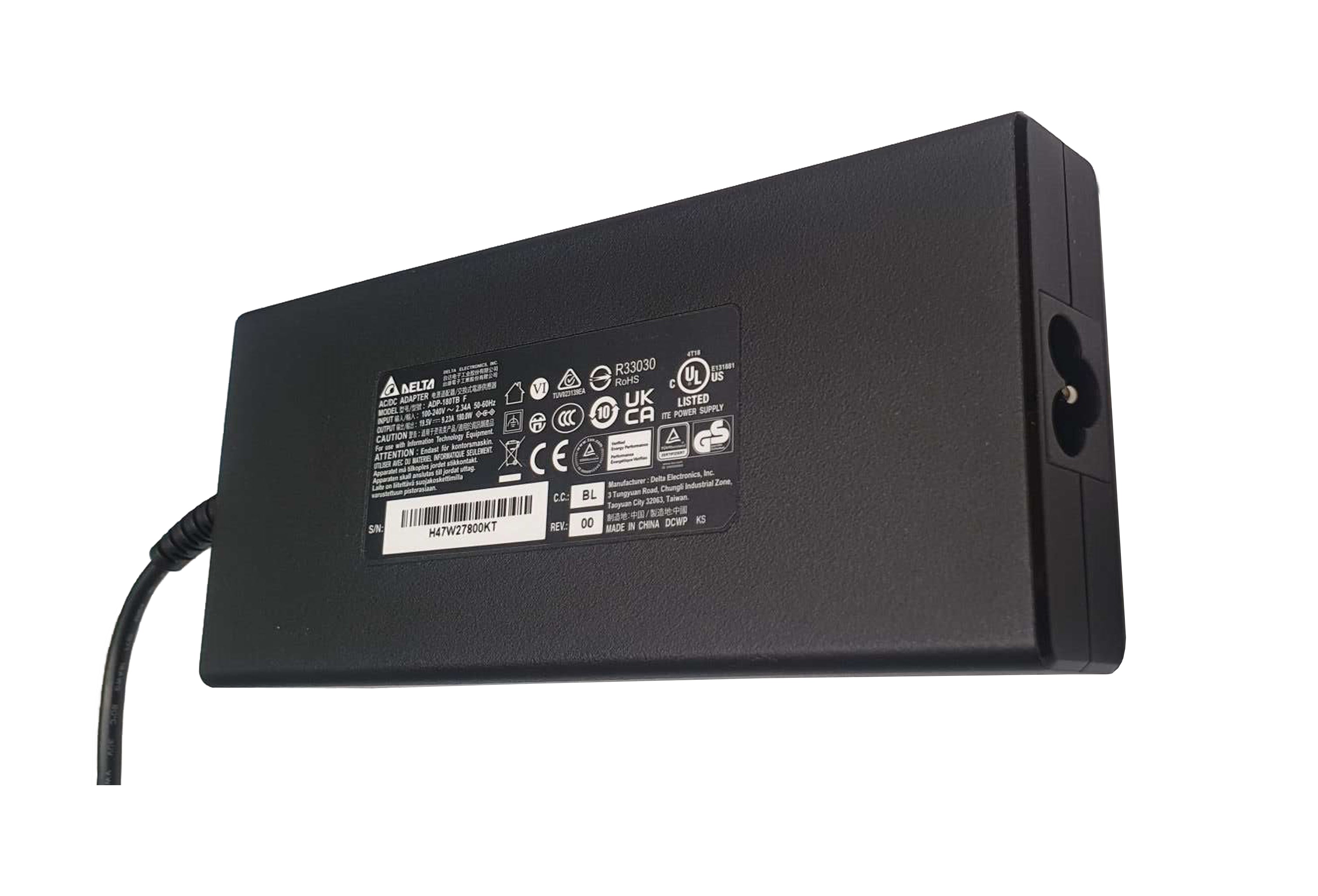 Delta 180W 19.5V 9.23A Laptop Adapter Charger 5.5MM x 2.5MM Tip