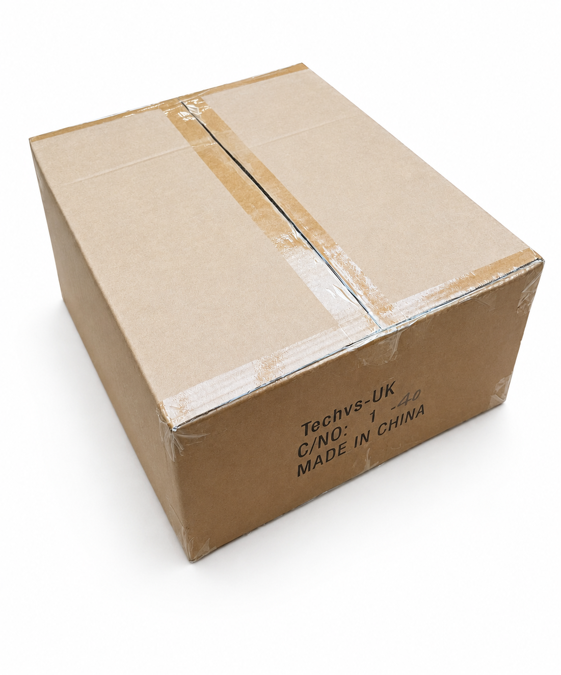 Trade box of 100 C5 Cloverleaf mains power cables, sealed carton