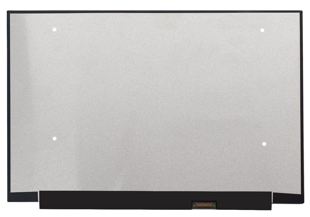 Asus X1403Z Rear view of LCD panel with manufacturer label