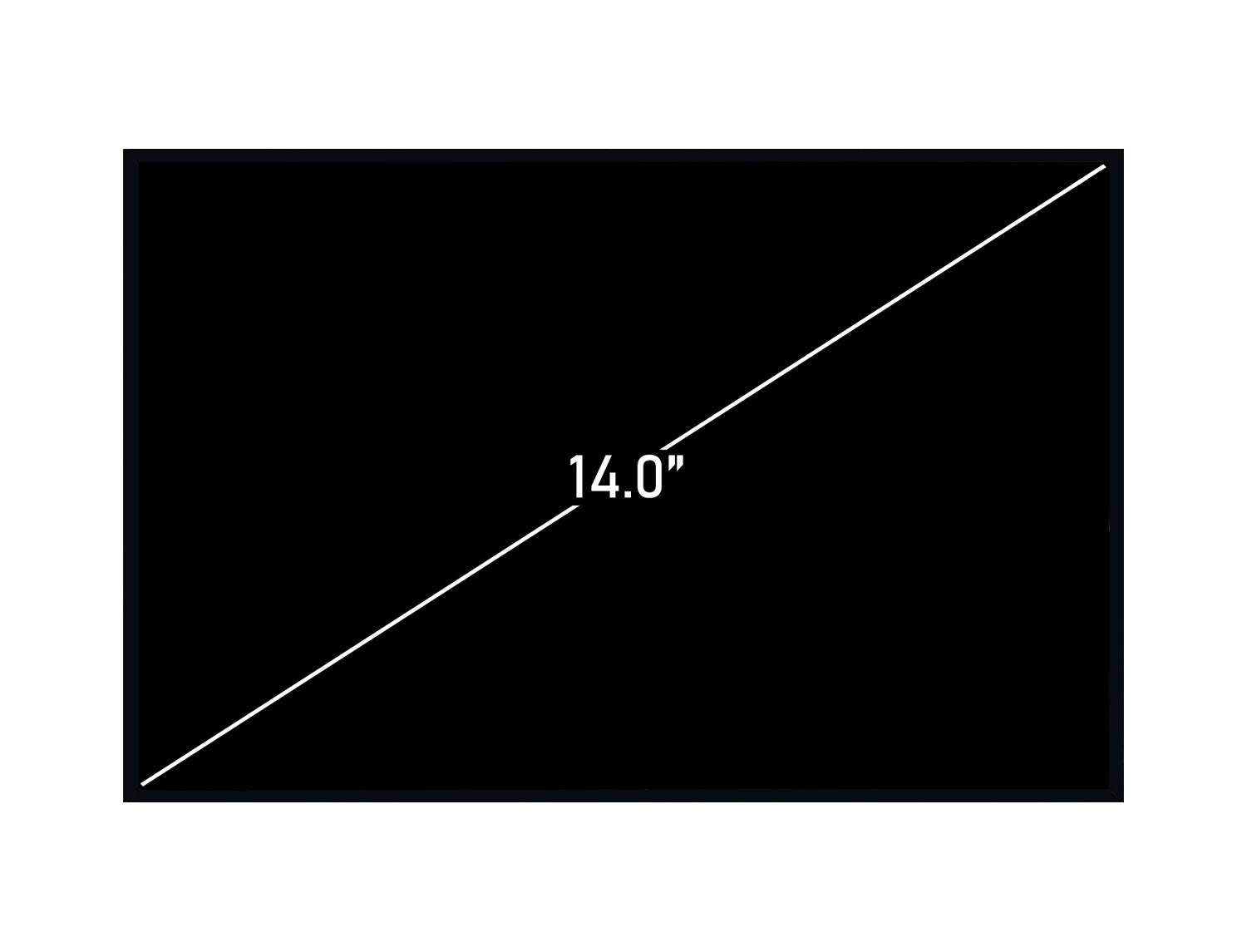 BOE-Hydis NE140QDM-K61 14.0" Laptop Screen