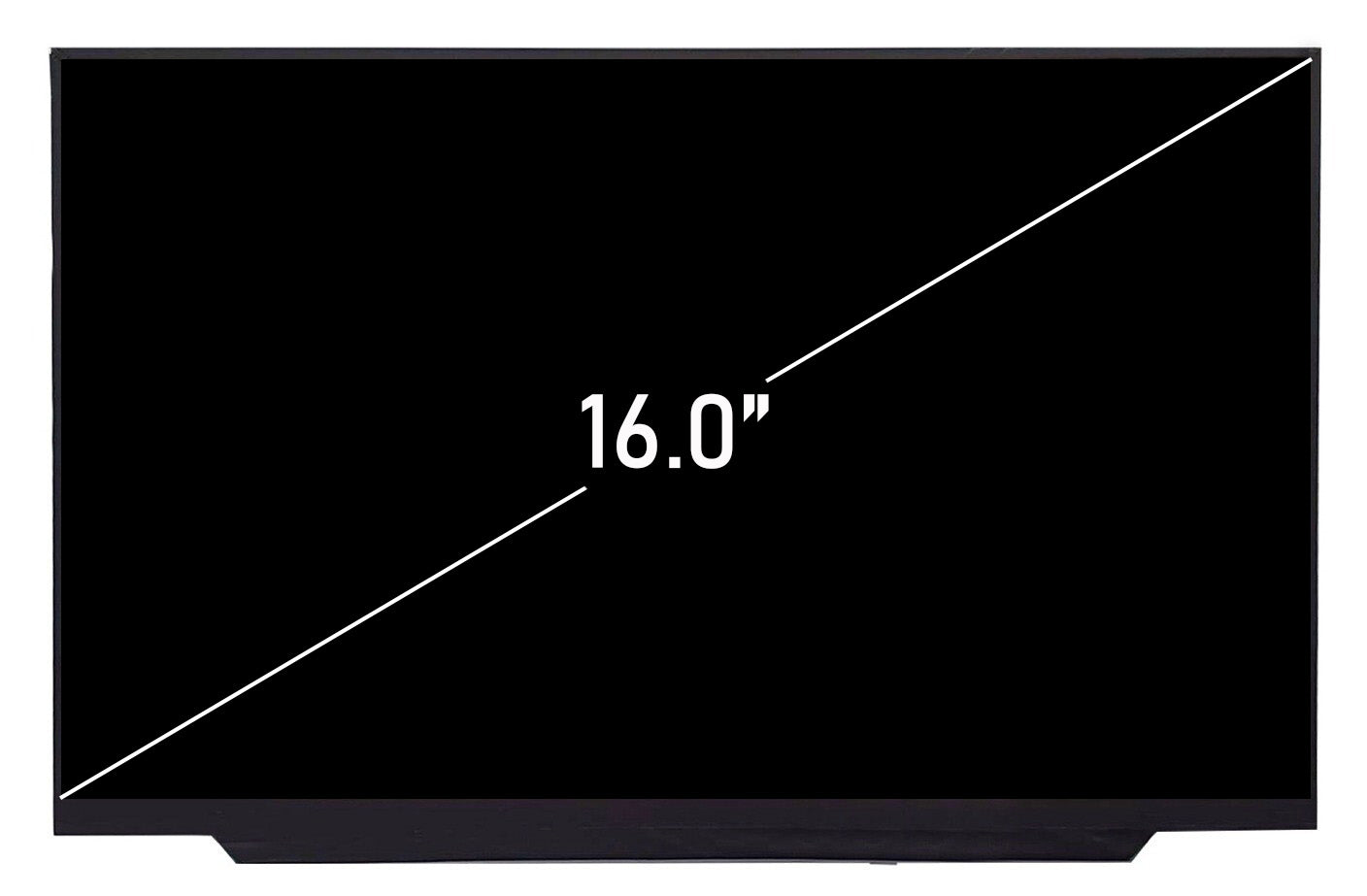 Lenovo Thinkbook 16 G9 Irl Type 21US laptop screen panel front view