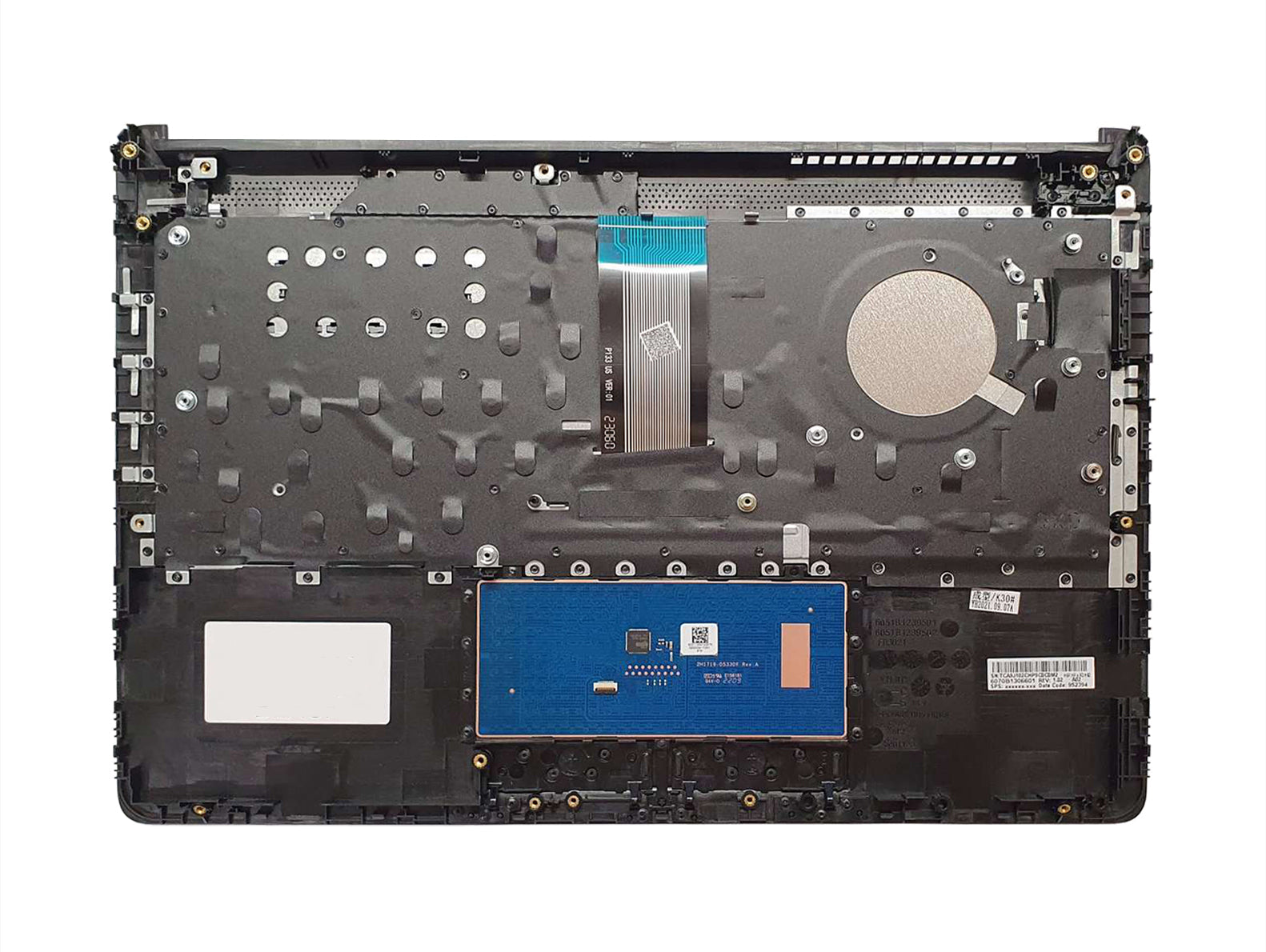 HP 14-CF3020NE Replacement Laptop UK Palmrest Upper Case Including Touchpad