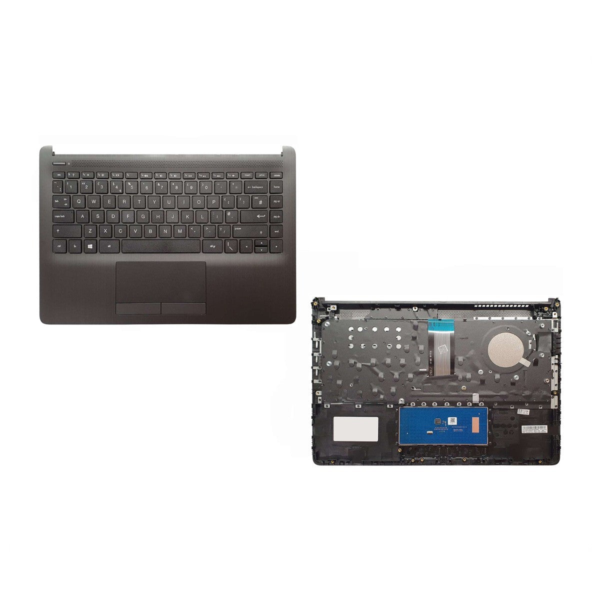 HP 14-CF1012NO Replacement Laptop UK Palmrest Upper Case Including Touchpad