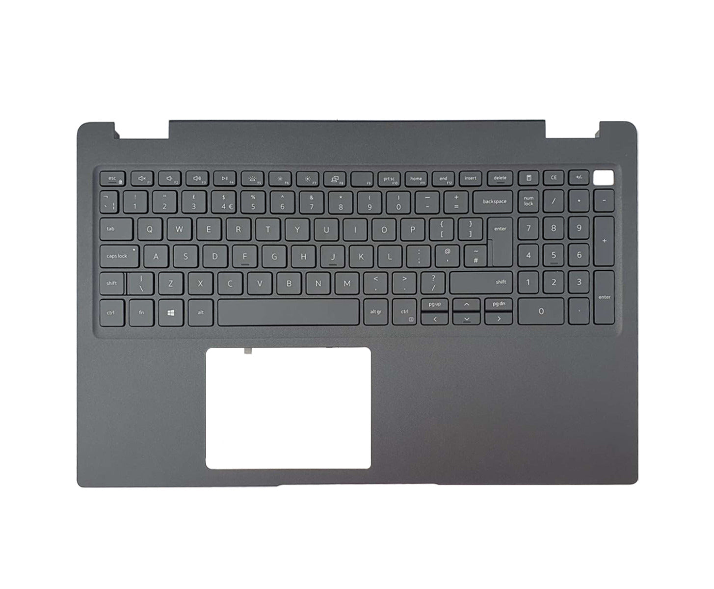 Dell Latitude 15 3510 palmrest assembly with backlit keyboard