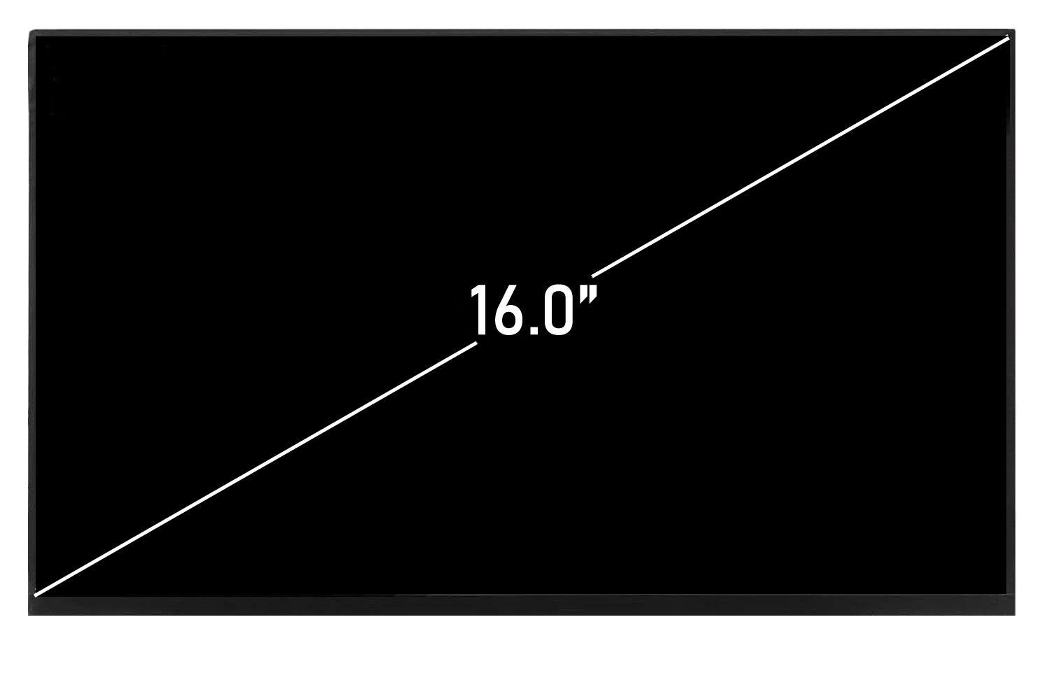 BOE-Hydis NE160F8M-N61 16.0" Laptop Screen
