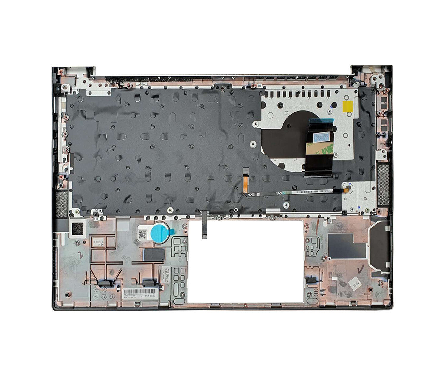 HP EliteBook 840 G7 Silver Backlit Palmrest Replacement UK Keyboard No Touchpad