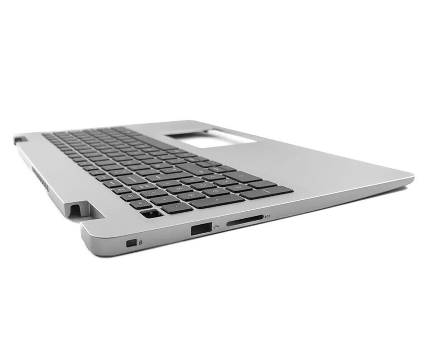 Dell Inspiron V5JHC 0V5JHC Palmrest Silver Replacement UK Keyboard