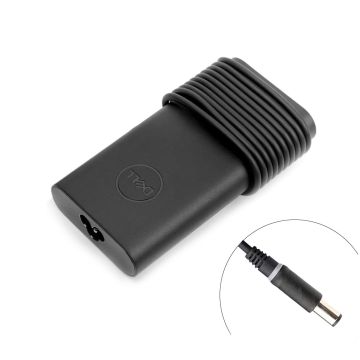 DELL 19.5V 4.62A 90W CURVE SHAPE AC LAPTOP POWER ADAPTER CHARGER 7.4MM X 5.0MM PIN SIZE DELL ADAPTERS